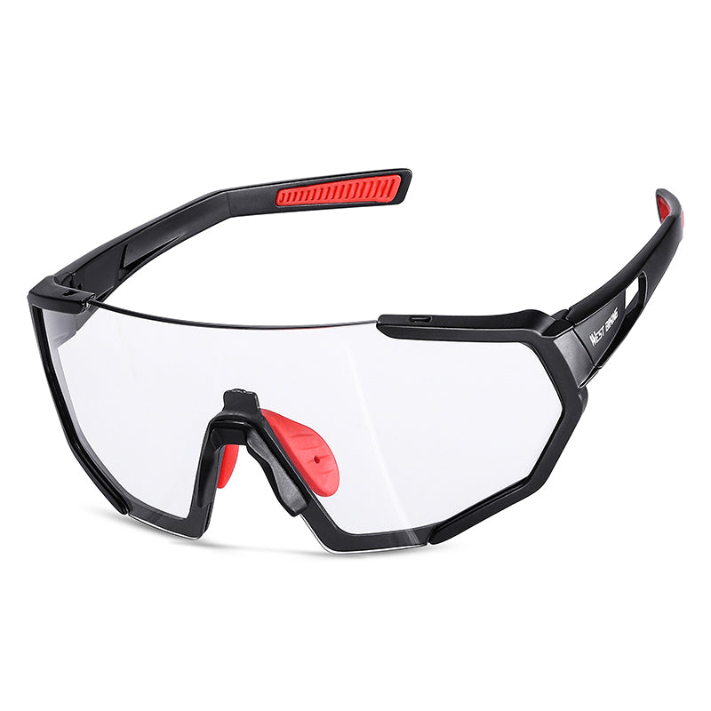 WEST BIKING YP0703148 Photochromic Sports Goggles Men Women Cycling UV Protection Windproof Eyeglasses WEST BIKING YP0703148 Photochromic Sports Goggles Men Women Cycling UV Protection Windproof Eyeglasses